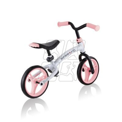 6. Rowerek biegowy Globber GO Bike DUO 614-210 Pastel Pink