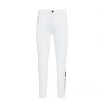 Jeansy Karl Lagerfeld White Gf Denim Pants W 221W1101
