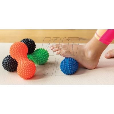 2. Wałek do masażu i rehabilitacji Tullo duoball 15,5 cm 449