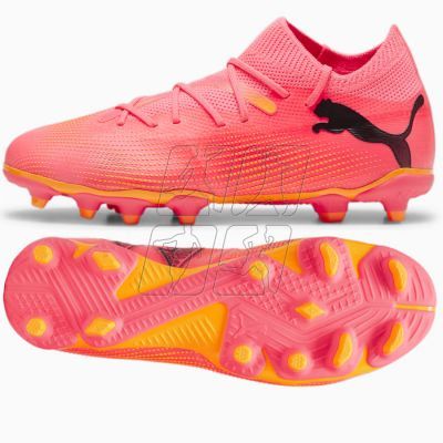 5. Buty piłkarskie Puma Future 7 Match FG/AG Jr 107729-03