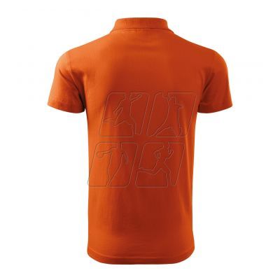 4. Koszulka polo Malfini Single J. M MLI-20211 pomarańczowy