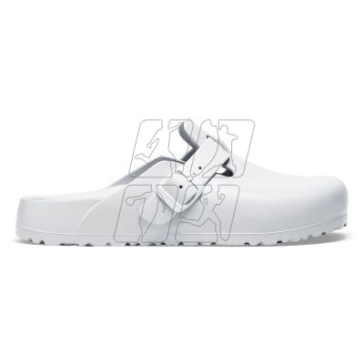 4. Chodaki męskie Birkenstock Boston Essentials EVA White medyczne klapki regular szerokie (1002315)