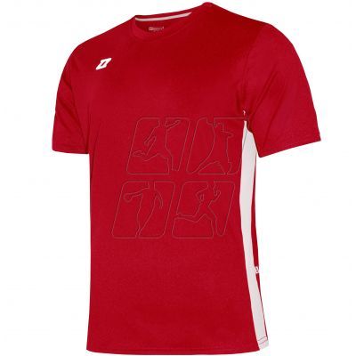 Koszulka Zina Contra M DBA6-772C5_20230203145027 czerwony/biały
