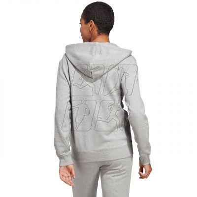 2. Bluza adidas Essentials Linear Full-Zip French Terry Hoodie W IC6866
