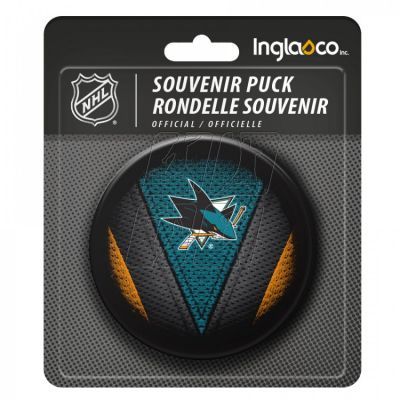 73. Pamiątka Krążek hokejowy Inglasco NHL Stitch 510AN000605