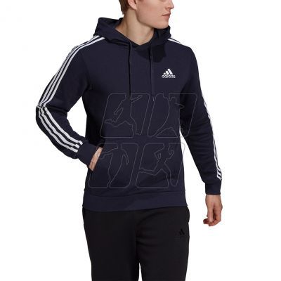 2. Bluza adidas Essentials Fleece 3-Stripes Hoodie M GK9073