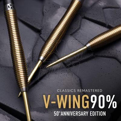 4. Rzutki Harrows V-Wing 90% 50th Anniversary Edition steeltip