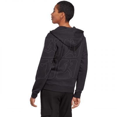 2. Bluza adidas Essentials Linear Full-Zip French Terry Hoodie W IC6863