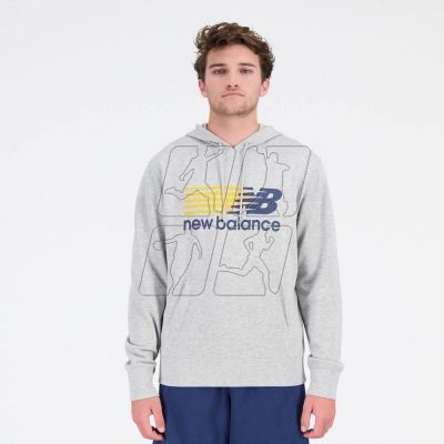 Bluza New Balance NB Classic Hoodie AGM M MT23902AGM