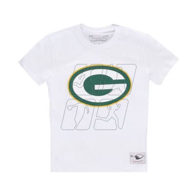 Koszulka Mitchell &amp; Ness t-shirt NFL Team Logo Tee Green Bay Pacers M BMTRINTL1053-GBPWHIT