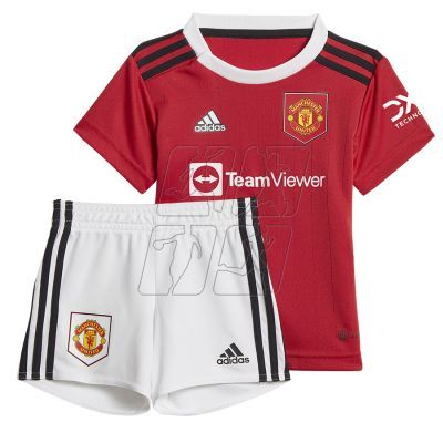 2. Komplet adidas Manchester United Home Jr H64046