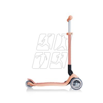 11. Hulajnoga jeździk rowerek Globber Go-Up Foldable Plus ECOlogic Peach 694-506
