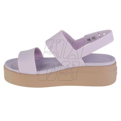 2. Sandały Crocs Brooklyn Low Wedge W 206453-5PV