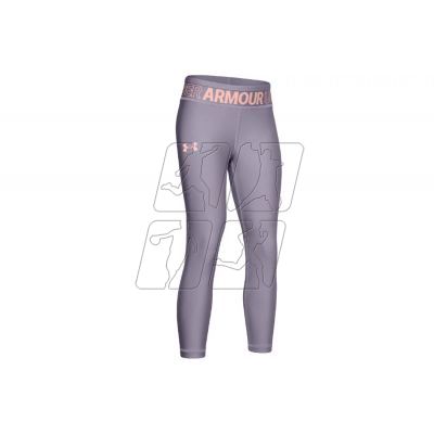 4. Spodnie Under Armour HG Ankle Crop K Junior 1327855-555