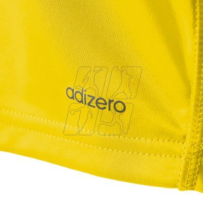 Koszulka bramkarska adidas Revigo 17 Junior AZ5390 z ochraniaczami na łokcie, wyposażona w technologię climacool oraz adizero