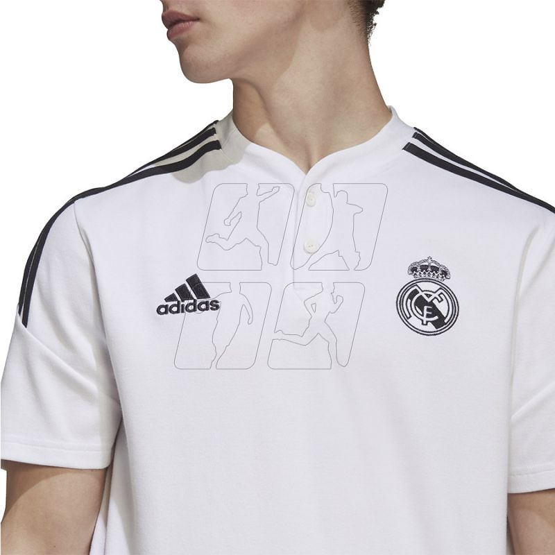 4. Koszulka adidas Real Madryt Training Polo M HA2606