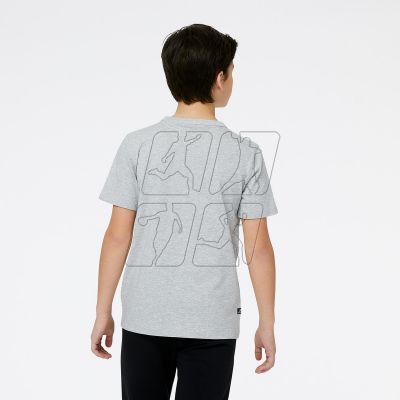 3. Koszulka New Balance Essentials Reimagined Cott Ag Jr YT31518AG