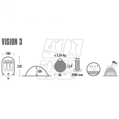 5. Namiot High Peak Vision 3 10290