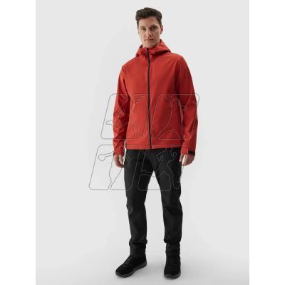 2. Kurtka softshell wiatroodporna 4F M 4FWAW24TSOFM283-61S