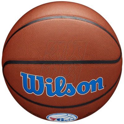 2. Piłka do koszykówki Wilson Team Alliance Philadelphia 76ers Ball WTB3100XBPHI