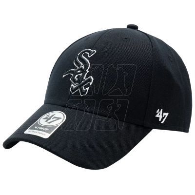 Czapka z daszkiem 47 Brand MLB Chicago White Sox Cap B-MVPSP06WBP-BK