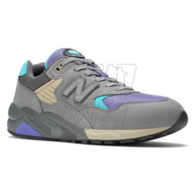 2. Buty męskie New Balance MT580VA2 RollBar szare sneakersy ze skóry zamszowej  (MT580VA2)