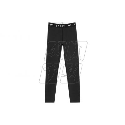 Spodnie 4F W H4L22-SPDF 351 czarny
