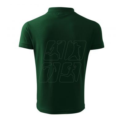 3. Koszulka polo Malfini Pique Polo M MLI-203D3 dark green