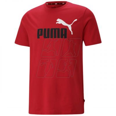 Koszulka  Puma ESS+ 2 Col Logo Tee M 586759 11