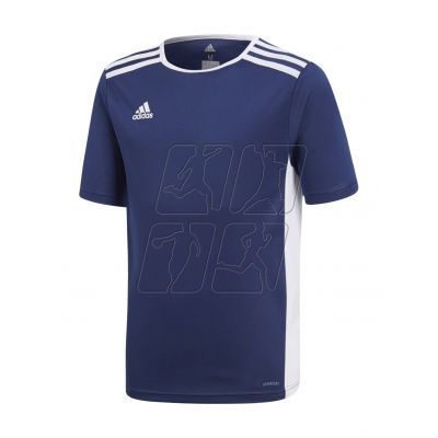 3. KOSZULKA adidas ENTRADA 18 JR granatowa  CF1036