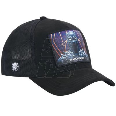 3. Czapka z daszkiem Capslab Marvel Black Panther Cap CL-MAR7-1-PCT-BPA