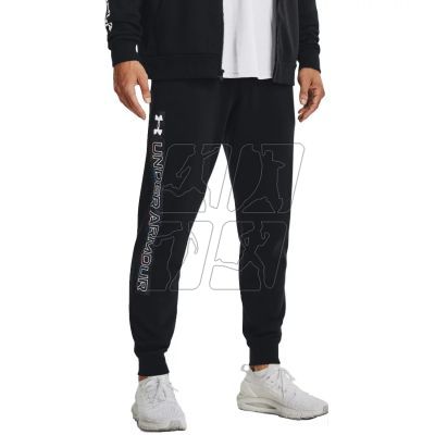 3. Spodnie Under Armour Rival Fleece Graphic Joggers M 1370351-001