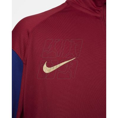 3. Bluza Nike FC Barcelona Strike TRK Suit Jr FJ5537-620