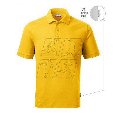 Koszulka polo Malfini Resist Heavy Polo M MLI-R20LY żółty