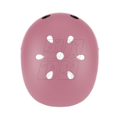 6. Kask Globber Deep Pastel Pink Jr 505-211