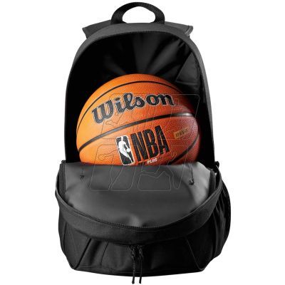 4. Plecak Wilson NBA Team Brooklyn Nets Backpack WZ6015002
