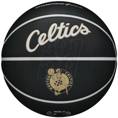 2. Piłka do koszykówki Wilson NBA Team City Collector Boston Celtics Ball WZ4016402ID