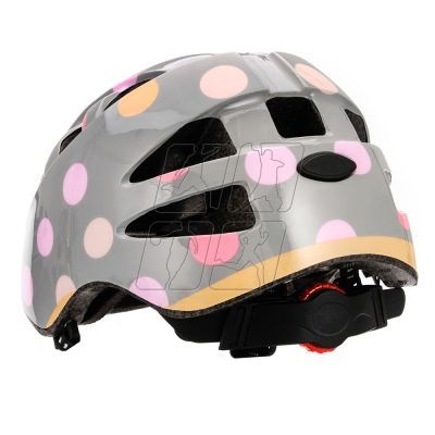 Kask rowerowy Meteor dots MA-2 Junior szary