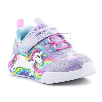 Buty Skechers S-Lights Girl's Unicorn Chaser Jr 302298N-LVMT