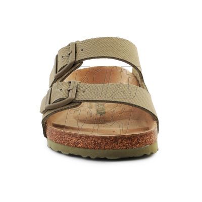 2. Klapki Birkenstock Rivet Logo Vegan Canvas Faded M 1023958