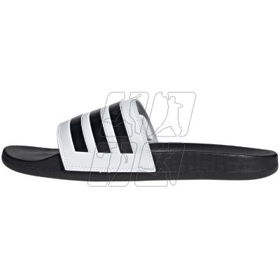 3. Klapki adidas adilette Comfort Slides czarno-białe GZ5893