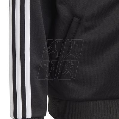 3. Bluza adidas Tr-Es 3 Stripes Full-Zip Hoody Jr HY1102