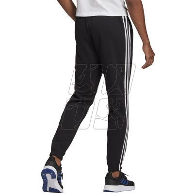 4. Spodnie adidas Essentials Tapered Elasticcuff 3 Stripes Pant M GK8822