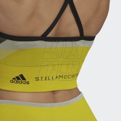 3. Stanik adidas By Stella Mccartney Truestrength Yoga Knit Light-Support Bra HI4755